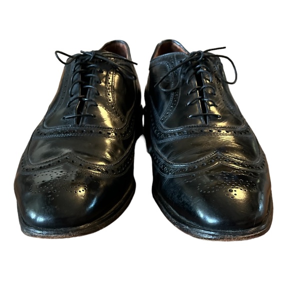 Allen Edmonds McAllister black wingtip Oxford brogue lace up shoes, size 12.5D - Picture 5 of 11